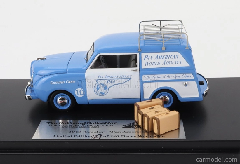 Goldvarg Crosley Airport Pan America Airways 1949 1:43 Bílá Modrá