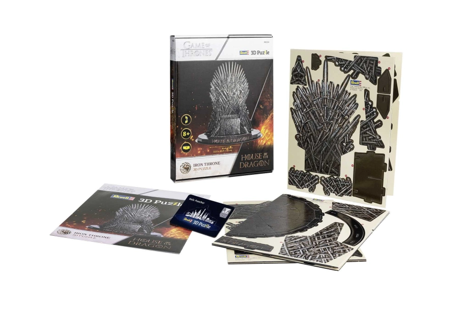 Revell 3D puzzle – House of the Dragon Iron Throne