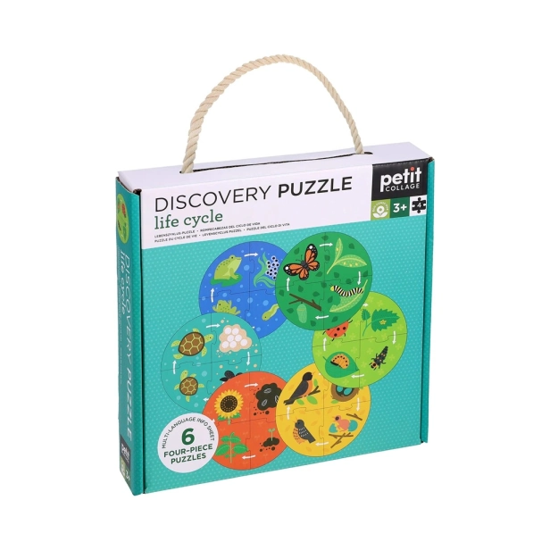 Petit Collage Puzzle pro objevitele Koloběh života
