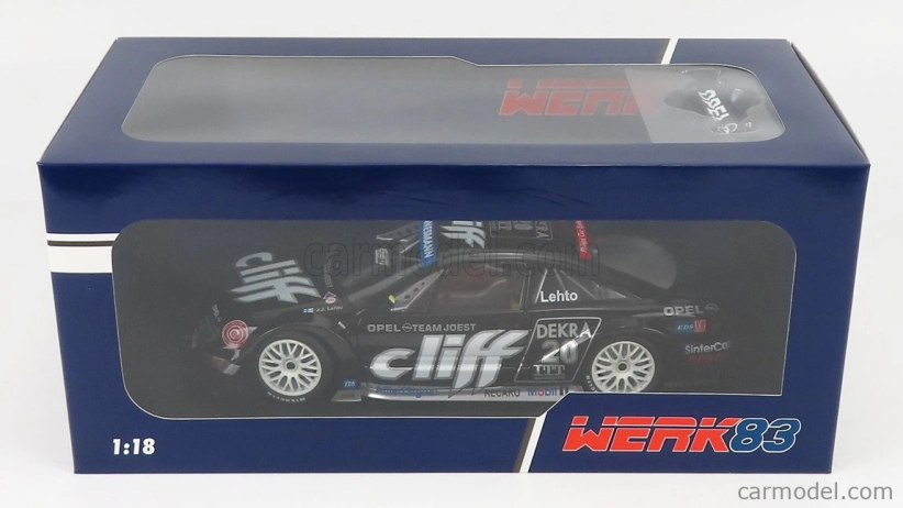 Werk83 Opel Calibra V6 Cliff Team Joest N 20 Dtm Itc 1995 J.j.lehto 1:18 Black