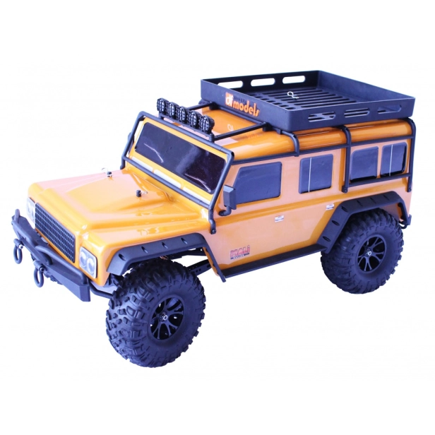 RC auto DF-4J XXL CRAWLER 2020, oranžový