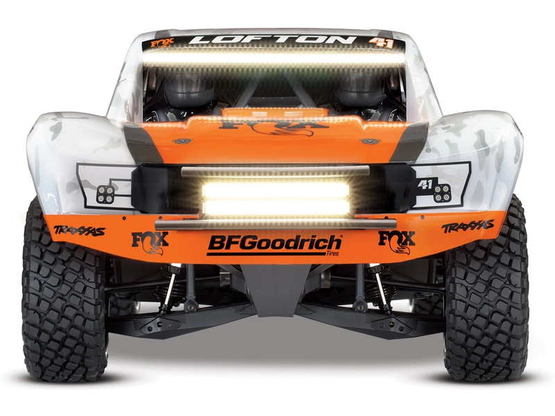 RC auto Traxxas Unlimited Desert Racer 1:8 TQi RTR s LED Fox