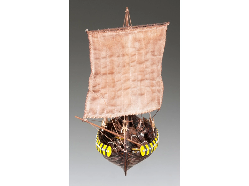 Dušek vikingská loď Gokstad 1:72 kit