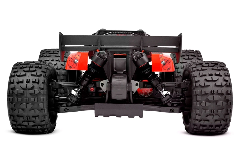RC auto PUNISHER-4 Monster Truck 4WD 3-4S RTR, červená