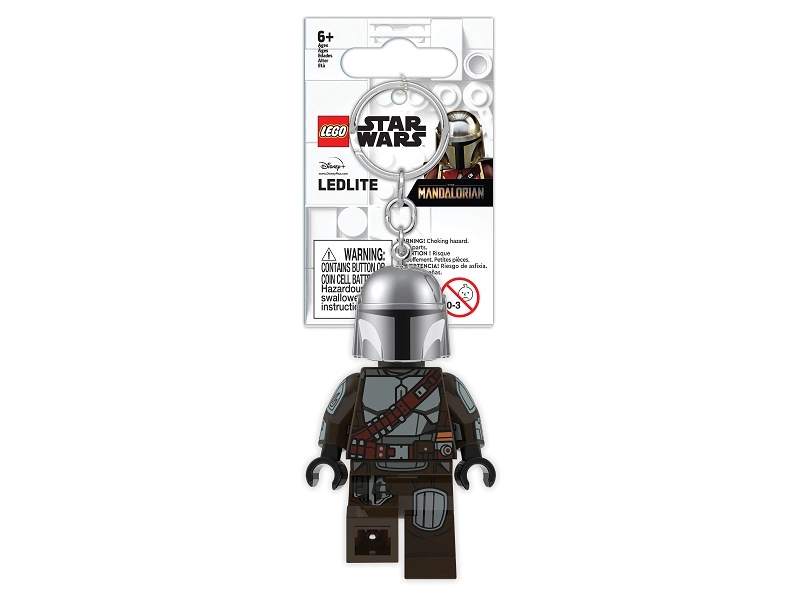 LEGO svietiaca kľúčenka – Star Wars Mandalorian 2