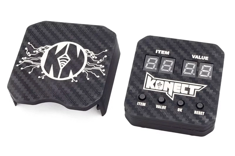 1/10 Konect Elite senzorový 100A 2S závodní regulátor s programovací kartou