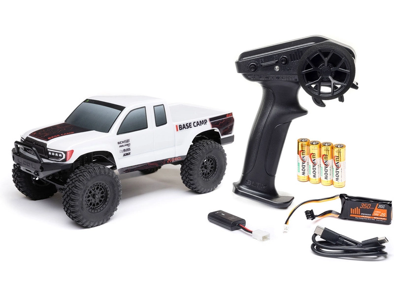 RC auto Axial SCX24 Base Camp 1:24 4WD RTR, růžová