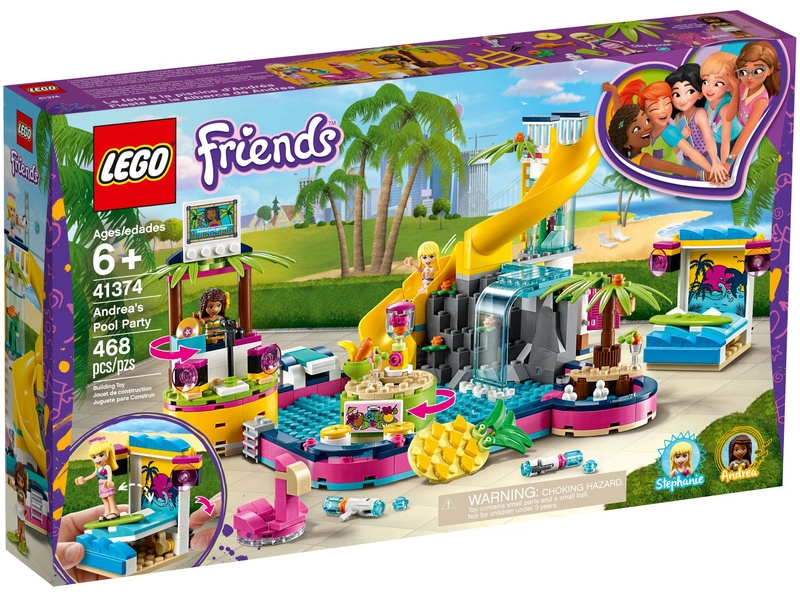 LEGO Friends - Andrea a party u bazénu