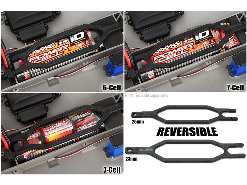 RC auto Traxxas Slash 1:10 VXL HD RTR, červená