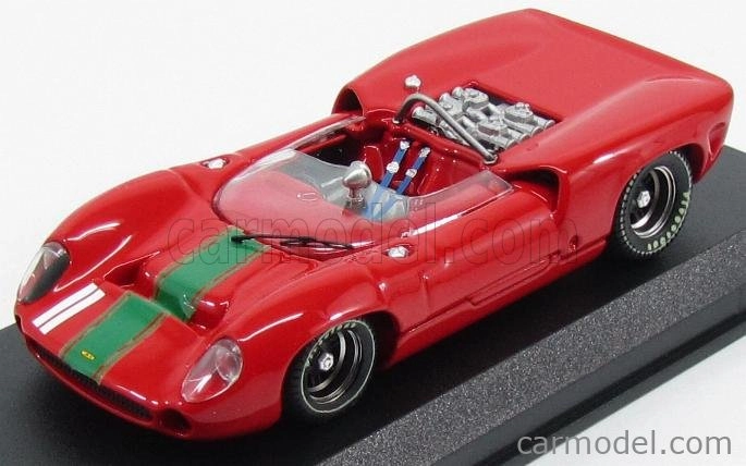 Najlepší model Lola T70 Spider N 11 Winner Motorsport 1964 J.surtees 1:43 Červená zelená