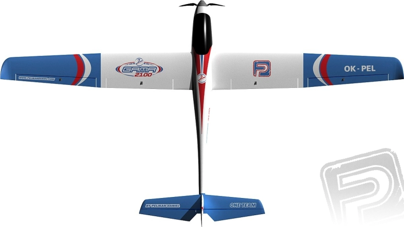 RC lietadlo GAMA 2100 Sport