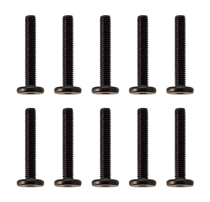 M3x22mm Low Profile skrutky, 10 ks