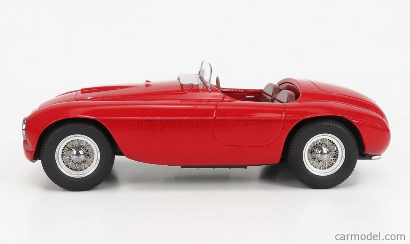 Kk-scale Ferrari 166mm Barchetta Spider 1949 1:18 Červená