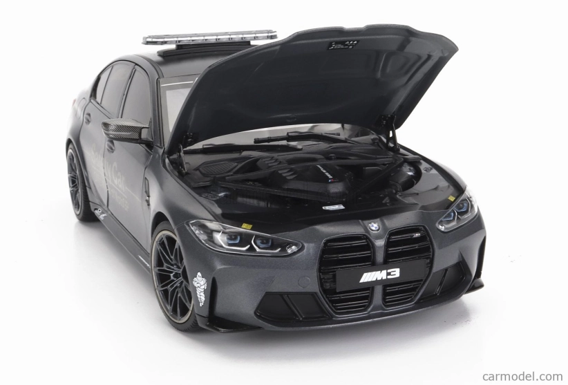 Minichamps BMW radu 3 M3 (g80) Safety Car Motogp sezóna 2020 1:18 sivá