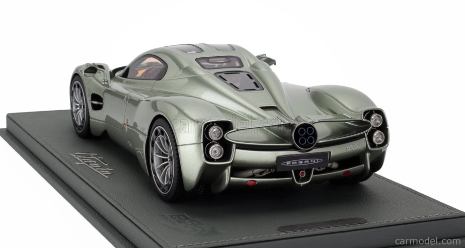Bbr-models Pagani Utopia 2022 - Con Vetrina - With Showcase 1:18 Verde Pampa - Zelená