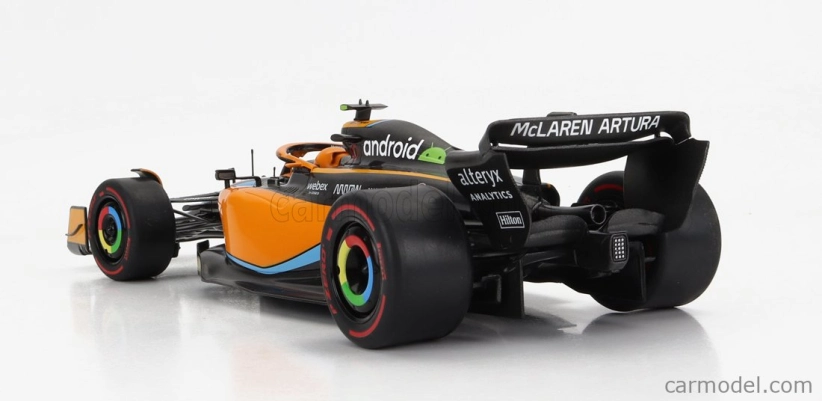 Solido Mclaren F1 Mcl36 Mercedes Team Mclaren N 3 Australian GP 2022 Daniel Ricciardo 1:18 Oranžová svetlo modrá