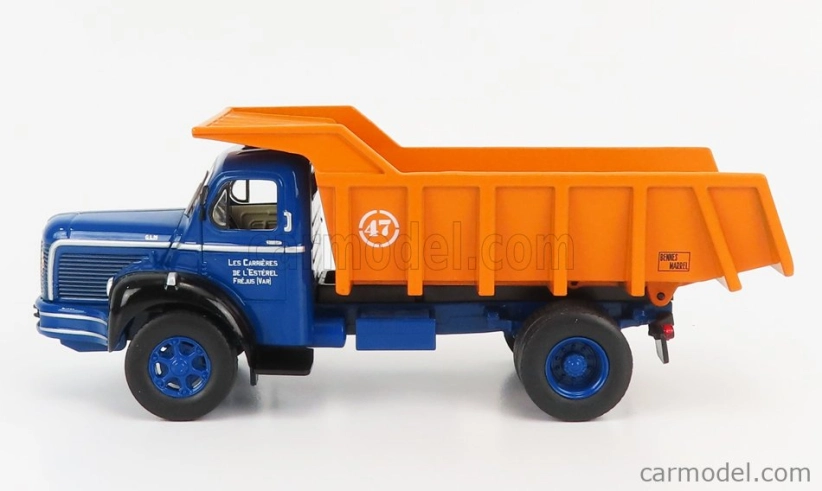 Edicola Berliet Glm10 Truck Cassone Ribaltabile 1953 - Movimento Terra 1:43 Blue Orange