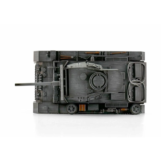 RC tank PzKpfw III 1:16 IR, sivá