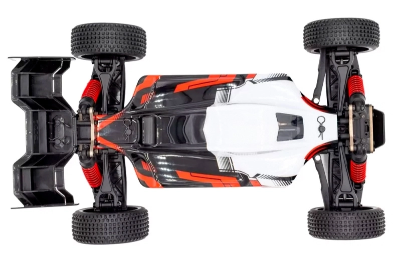 SBX Buggy 1/12 XL - 2,4 GHz RTR (4WD), červená