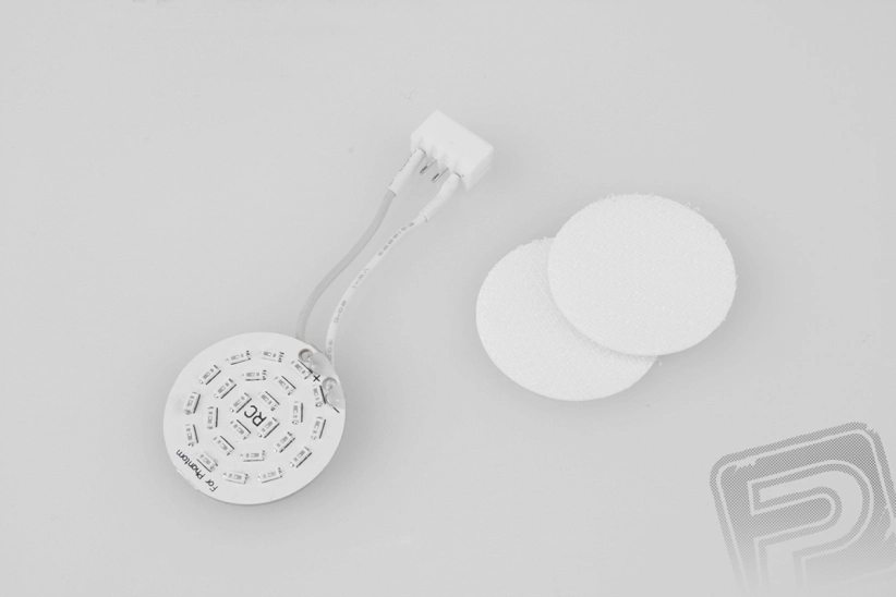 Super micro svíticí bodové světlo (24 LED) pro kvadrokoptéry bílé