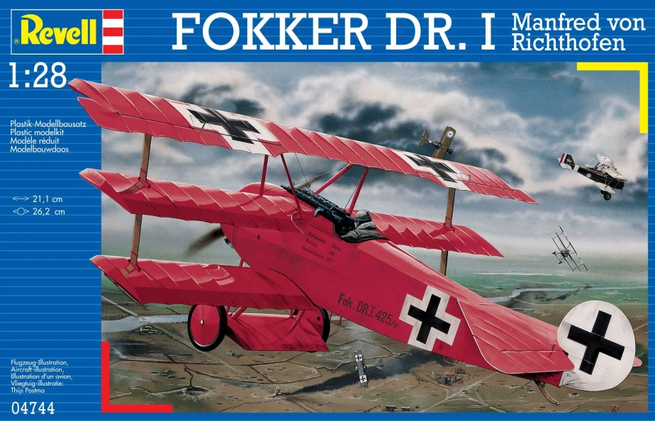 Revell Fokker Dr.I Richthofen (1:28)