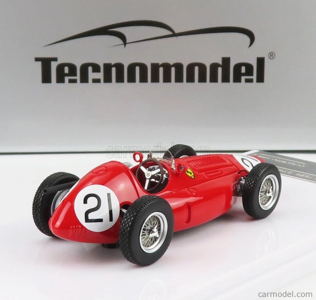 Tecnomodel Ferrari F1 553 Squalo N 21 Silverstone International Trophy 1954 Gonzales 1:43 červená