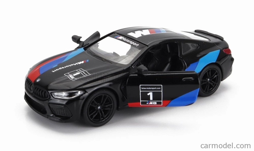 Kinsmart BMW radu 8 M8 Competition Coupe (f92) 2020 1:32 čierna