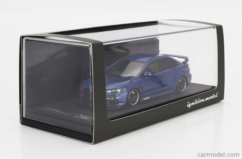 Zapaľovanie-model Mitsubishi Lancer Evolution X (cz4a) 2014 1:43 Blue Met