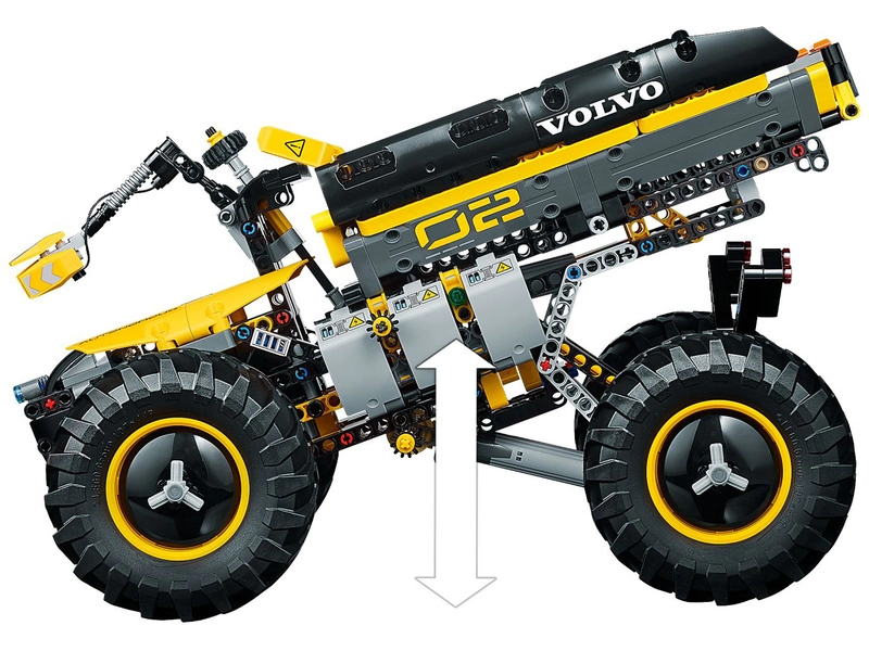 LEGO Technic - Volvo koncept kolového nakladače ZEUX