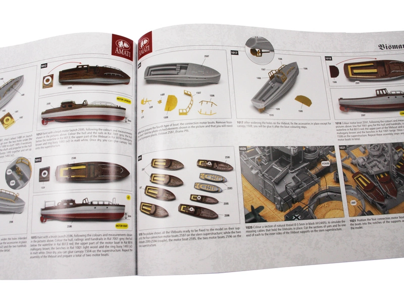 AMATI Bismark 1939 1:200 kit