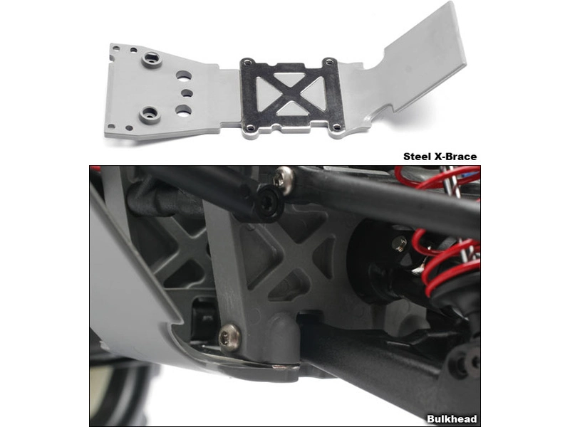 Traxxas Nitro T-Maxx 3.3 1:8 TQi bluetooth RTR červený