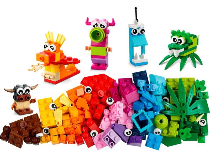 LEGO Classic - Kreatívne príšerky