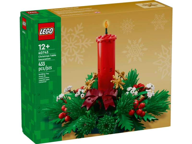LEGO Iconic - Vianočné dekorácie na stôl