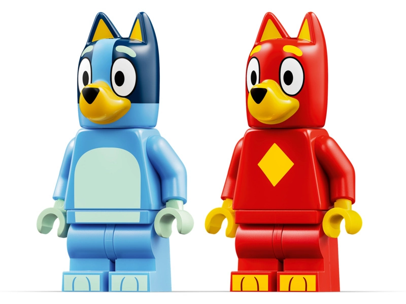 LEGO Bluey - Rusty, Bluey a škola