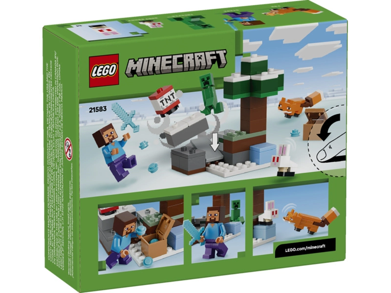 LEGO Minecraft - Steve a dobrodružstvo v tajge