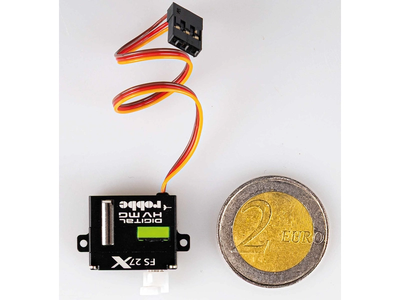 Robbe servo FS 27X HV 1.9kg.cm 0.06s/60°MG 15T-Mini
