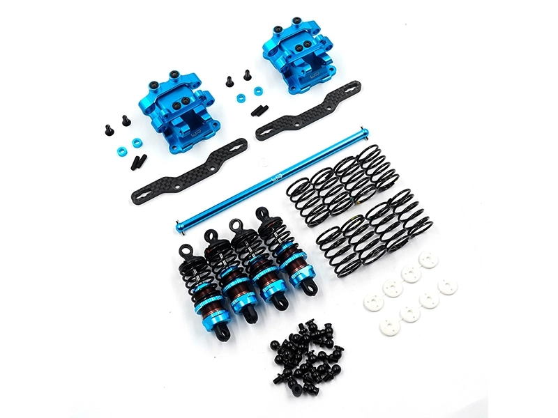 Hliníkový Performance Damper Upgrade pro Tamiya TT02