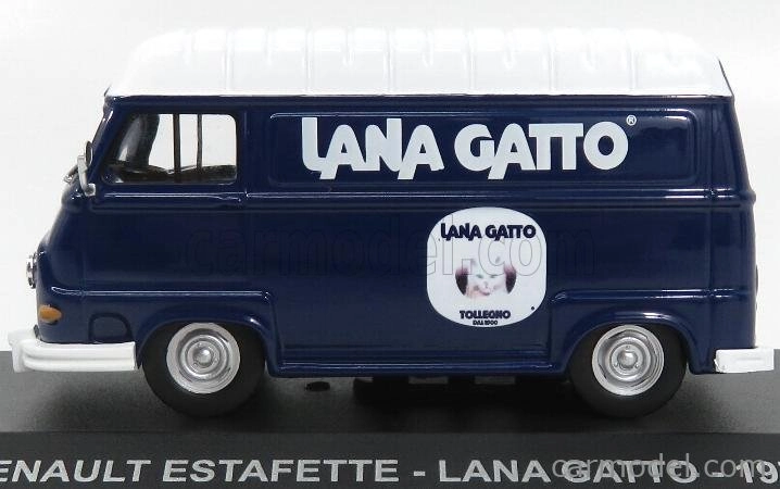 Edicola Renault Estafette Van Lana Gatto 1977 1:43 Modrá biela
