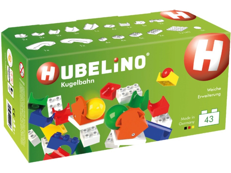 HUBELINO Guľková dráha – rozšírenie 43 ks s prepínačom