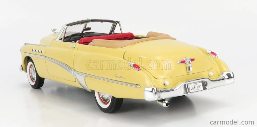 Greenlight Buick Roadmaster Cabriolet Open 1949 - Charlie Babbitt's Rain Man 1:18 Cream