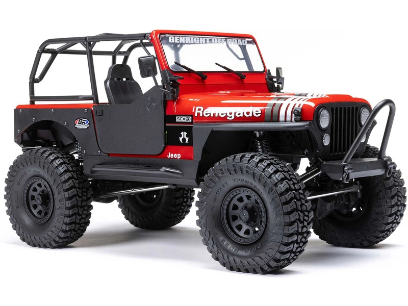 Axial SCX10 III Jeep CJ-7 1:10 4WD RTR červená