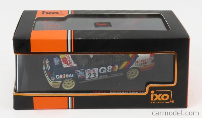 Ixo-models Ford england Sierra Rs Cosworth N 23 Rally Rac Lombard 1991 G.evans - H.davies 1:43 Modrá Biela