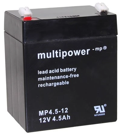 Pb akumulátor MULTIPOWER 12V/4,5Ah