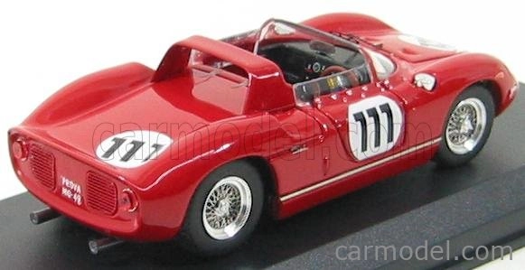 Art-model Ferrari 250 P N 111 Nurburgring 1963 Scarfiotti - Parkes 1:43 Červená