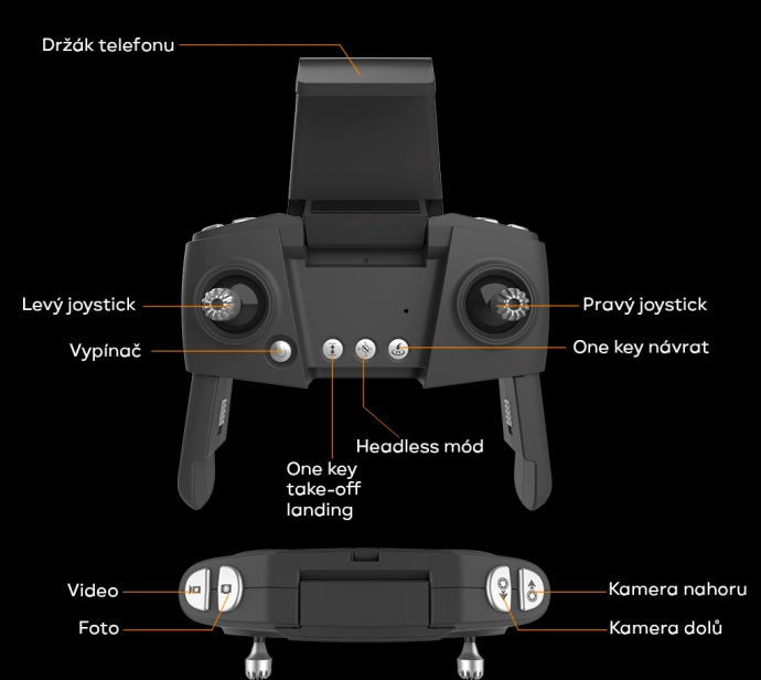 Dron Syma Z6 PRO + náhradná batéria
