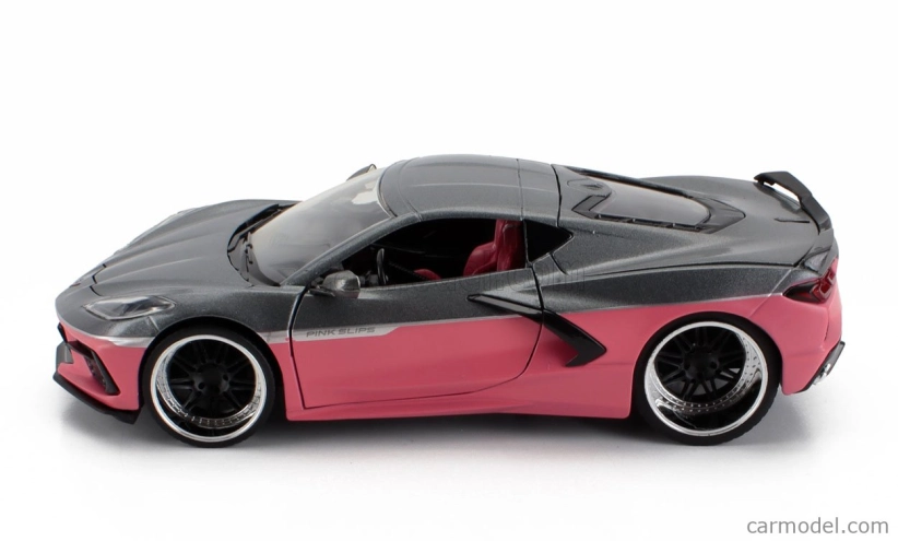 Jada Chevrolet Corvette Stingray Coupe 2020 1:24 Šedorůžová