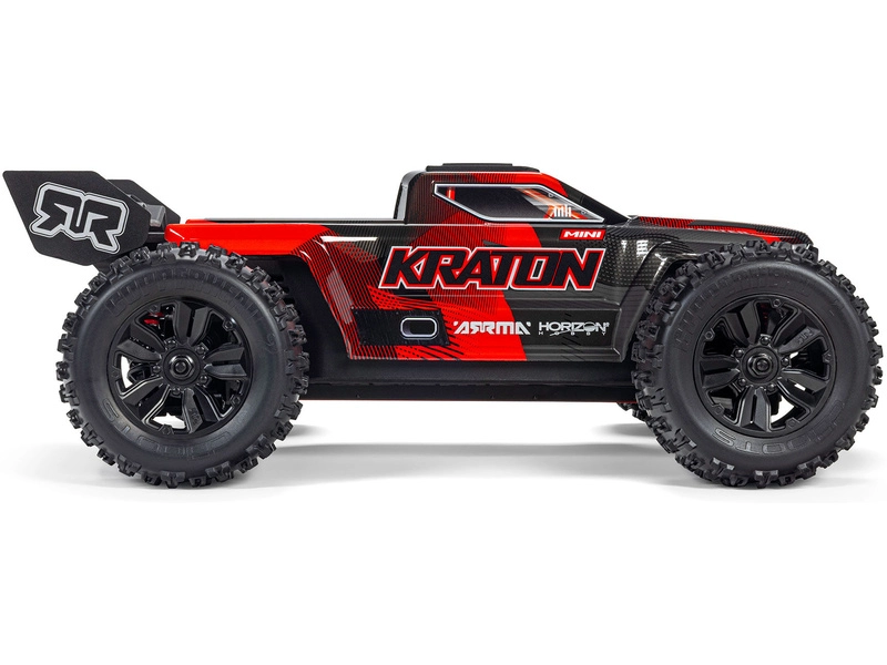 Arrma Mini Kraton 3S DSC BLX 1:16 4WD RTR Basic černá/červená
