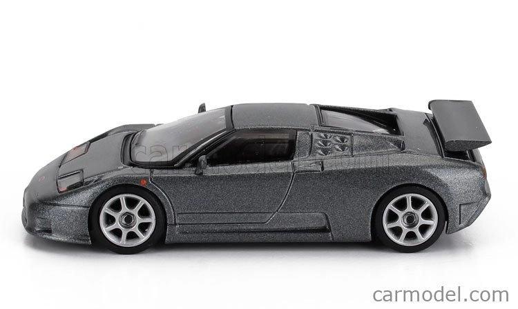 Mini-gt Bugatti Eb110 Super Sports Lhd 1995 1:64 Grey