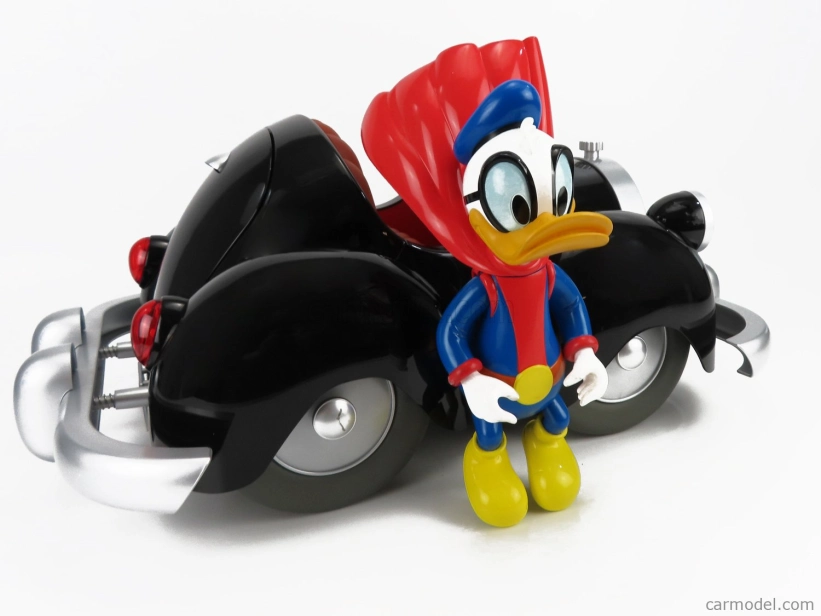 Edicola Disney 313 Auto Di Paperinik - Paperinik's Car - Paperino Donald Duck's 1:8 Black