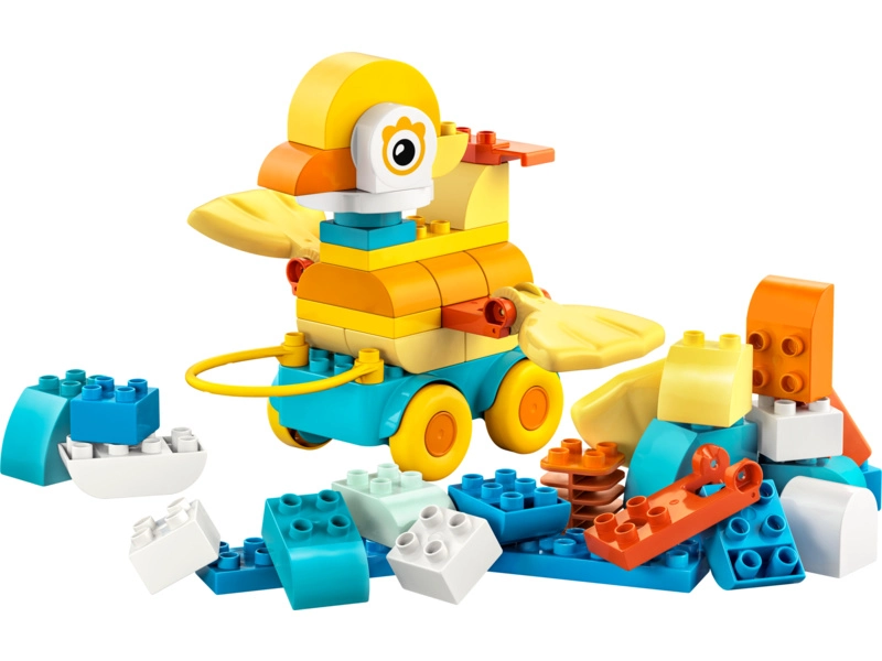 LEGO DUPLO - 3 v 1: Zvieratká na kolieskach
